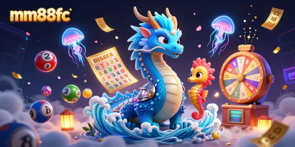 Engage with mm88fc's dynamic lottery fun featuring vibrant characters and thrilling game elements.