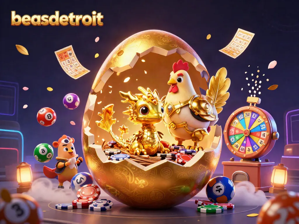 Experience exciting gaming opportunities with beasdetroit’s vibrant golden dragon treasure scene.